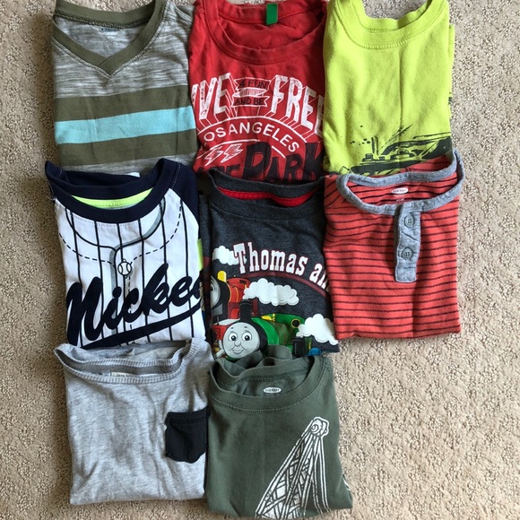 Other - 3/$25 Bundle Deal - 8 Tee Shirts, Little Boy, Size 4 T